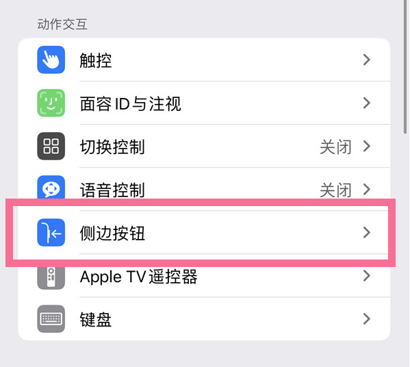 锡山苹果14维修店分享iPhone14 Plus侧键双击下载功能关闭方法 