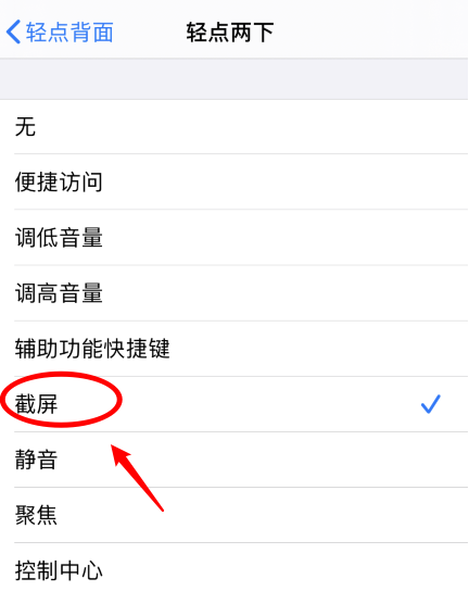 锡山苹果手机维修分享iPhone12如何启用双击截屏 