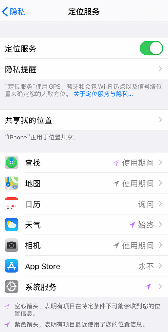锡山苹果手机维修分享iPhone 状态栏中时间显示为蓝色图标是什么情况 